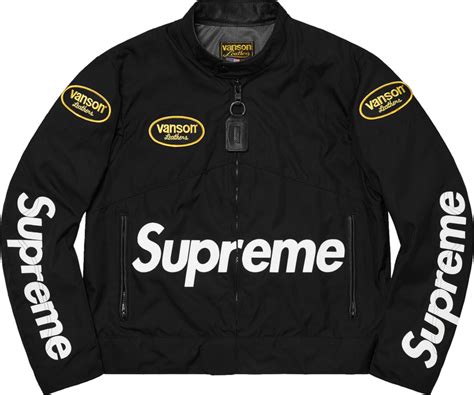 supreme racing jacket replica|supreme leathers jacket.